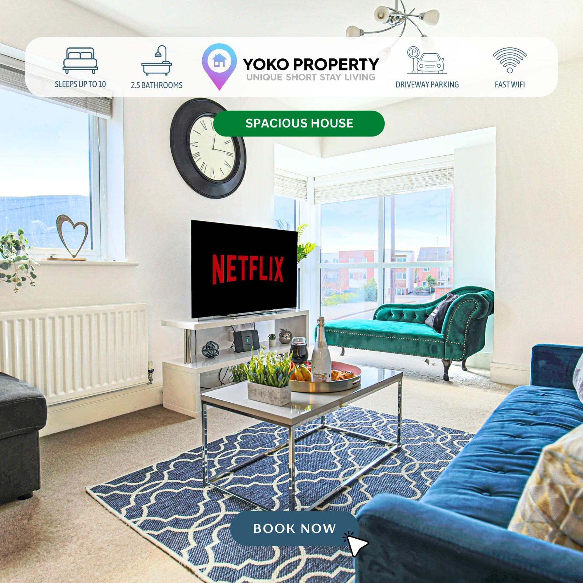 Yoko's Centre Haven: Smart Comfort With Parking *